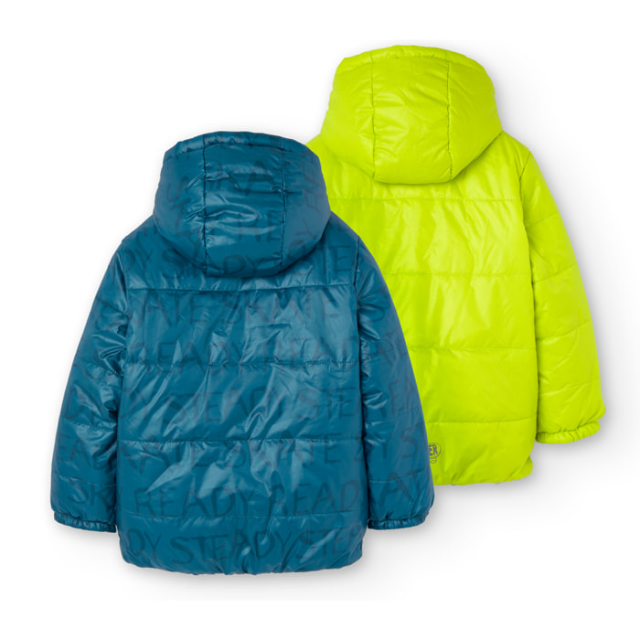 Parka reversible tejido técnico de niño