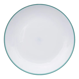 Assiette "Square" bleu marine 25cm