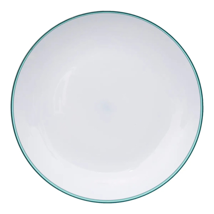 Assiette "Square" bleu marine 25cm
