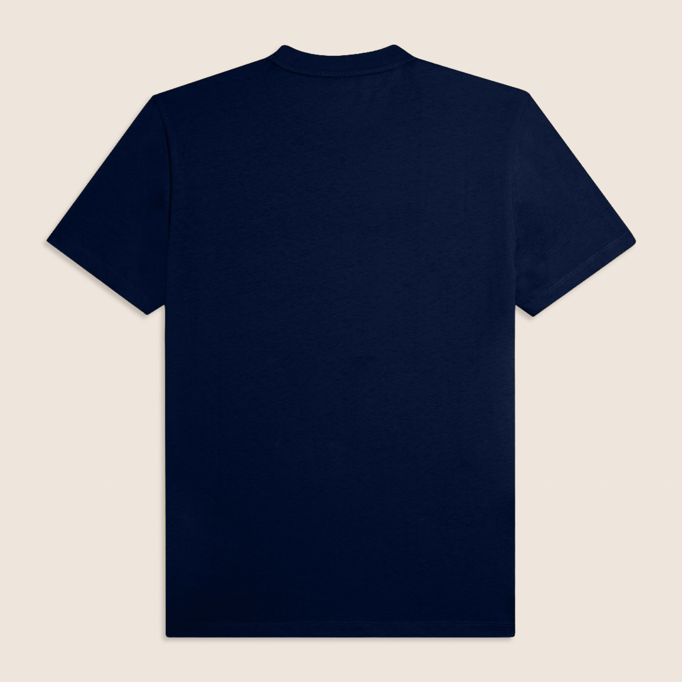 T-shirt in jersey con stampa logo tono su tono