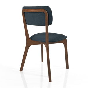 Oresteluchetta Set 2 Sedie HANA DARK WOOD