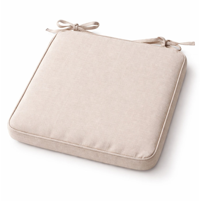 Galette de chaise extérieur haute résistance FERRET - Naturel