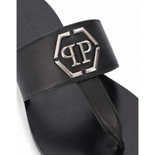 PHILIPP PLEIN Sandalias planas HEXAGON