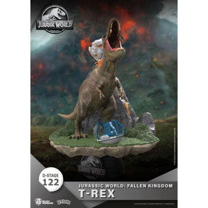 Jurassic World: Fallen Kingdom D-Stage PVC Diorama T-Rex 13 Cm Beast Kingdom Toys