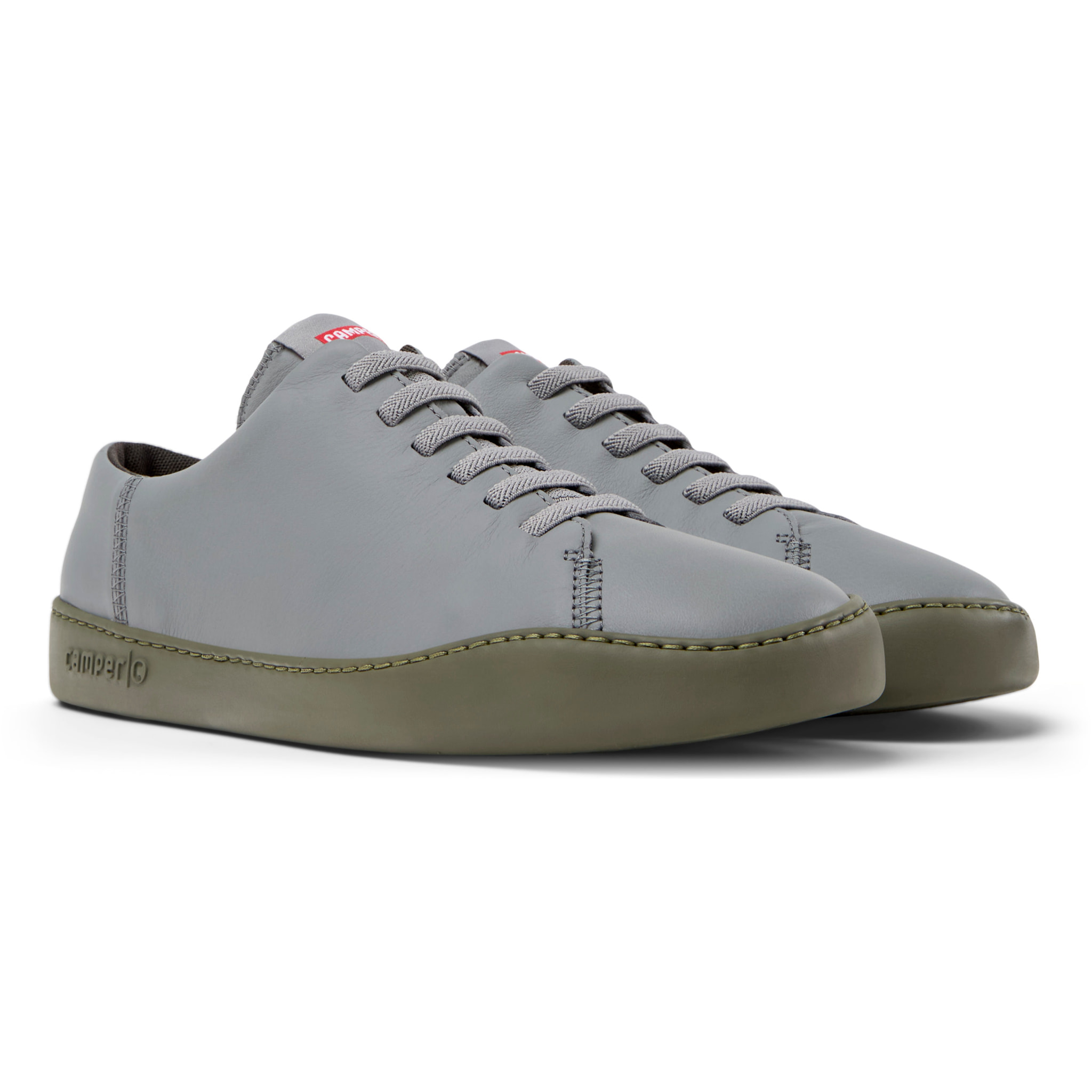 Zapatillas - CAMPER Peu Touring - Gris - Cuero liso