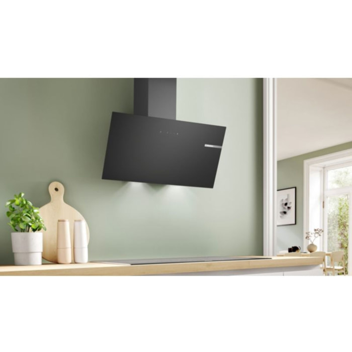 Hotte décorative murale inclinée BOSCH DWK85DK60