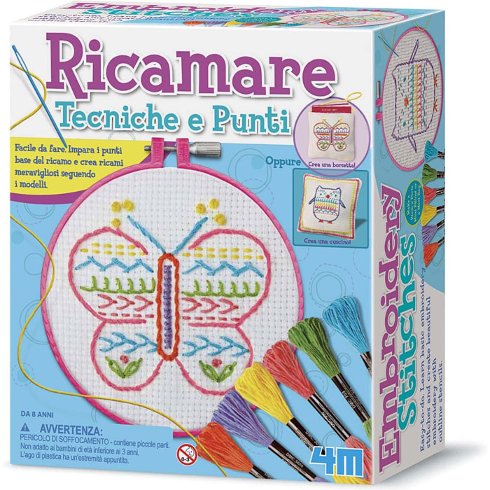 Ricamare - Tecniche e Punti