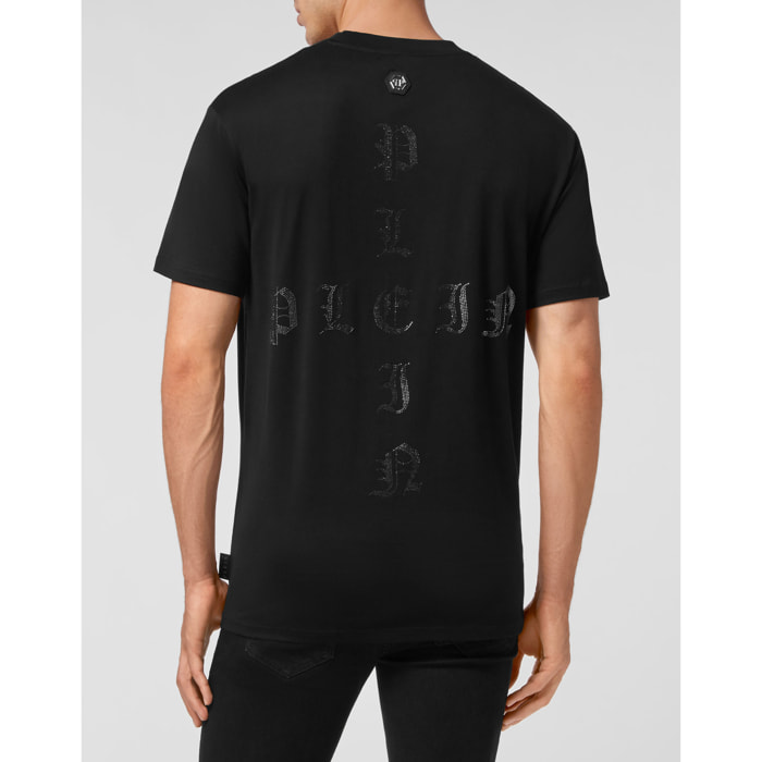 PHILIPP PLEIN Camiseta de cuello redondo y manga corta GOTHIC PLEIN