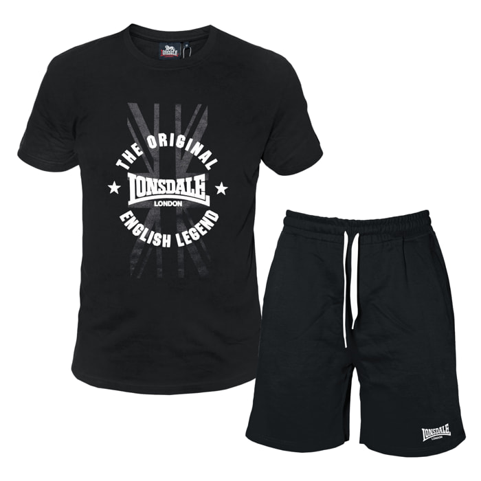 Completo Set Uomo LONSDALE Cotone Corto