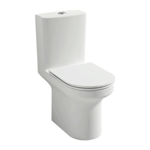 WC au sol sans bride Elite + abattant