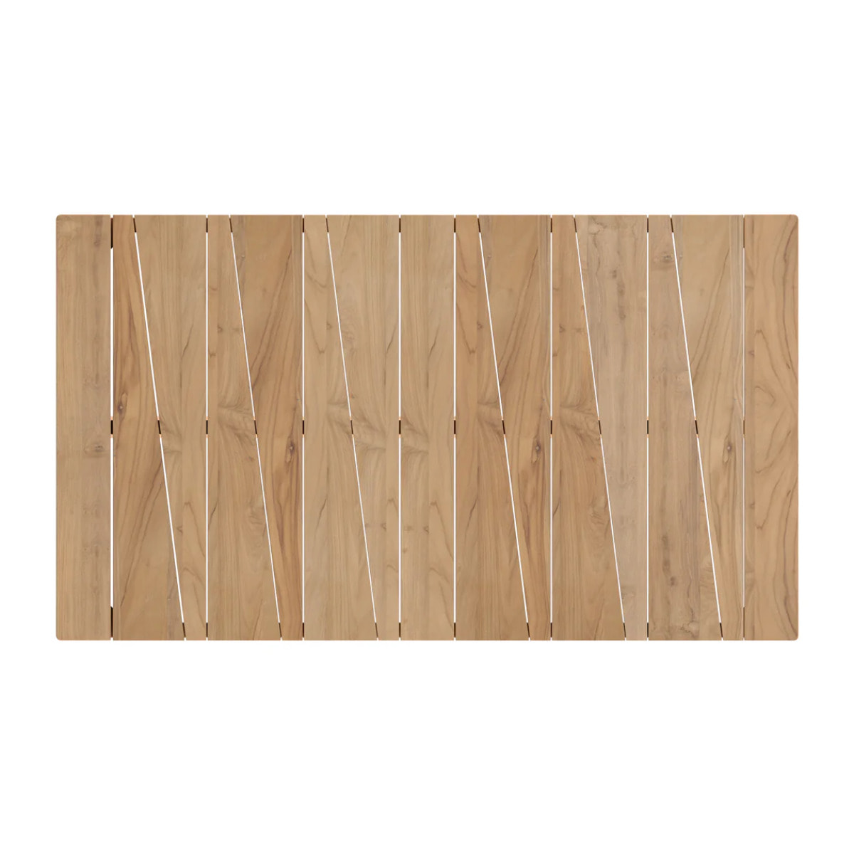 Table de bar d'extérieur en bois de teck massif 4 personnes - Tunga