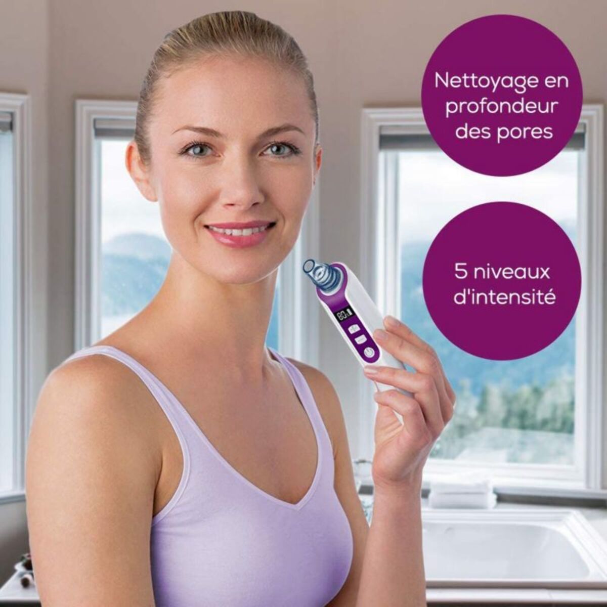 Aspirateur points noirs BEURER FC41 Appareil anti points noirs