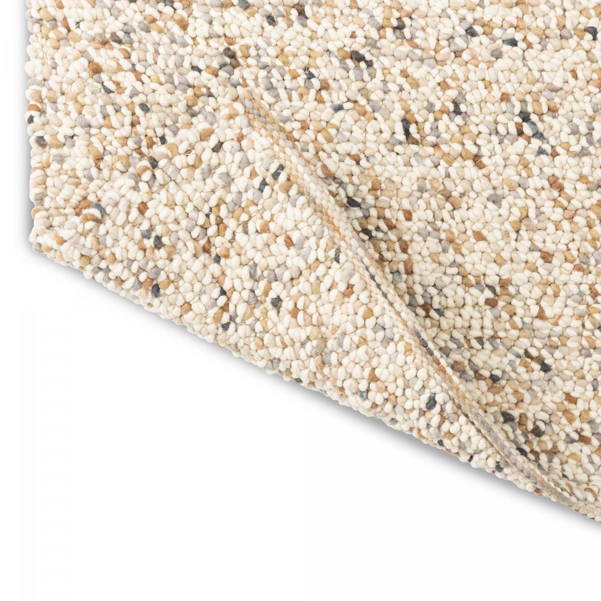 Tapis salon et chambre fait main en laine motif simple BEFI