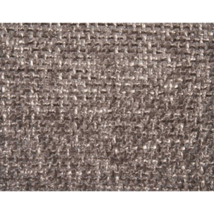 Olbia - pouf - en tissu texturé - Taupe