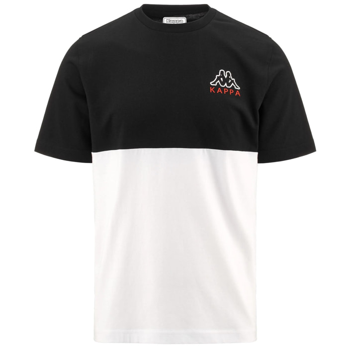 T-Shirts & Top Kappa Uomo LOGO EDWIN Nero