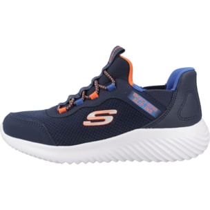 Zapatillas Niño de la marca SKECHERS  modelo BOUNDER - BRISK-BURS SLIP-INS Blue