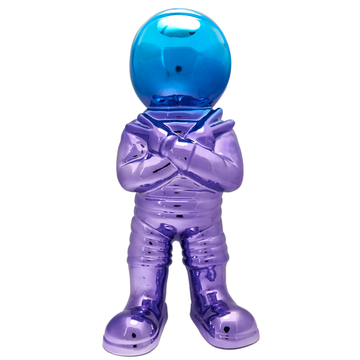 Astronaute Electroplate H33cm