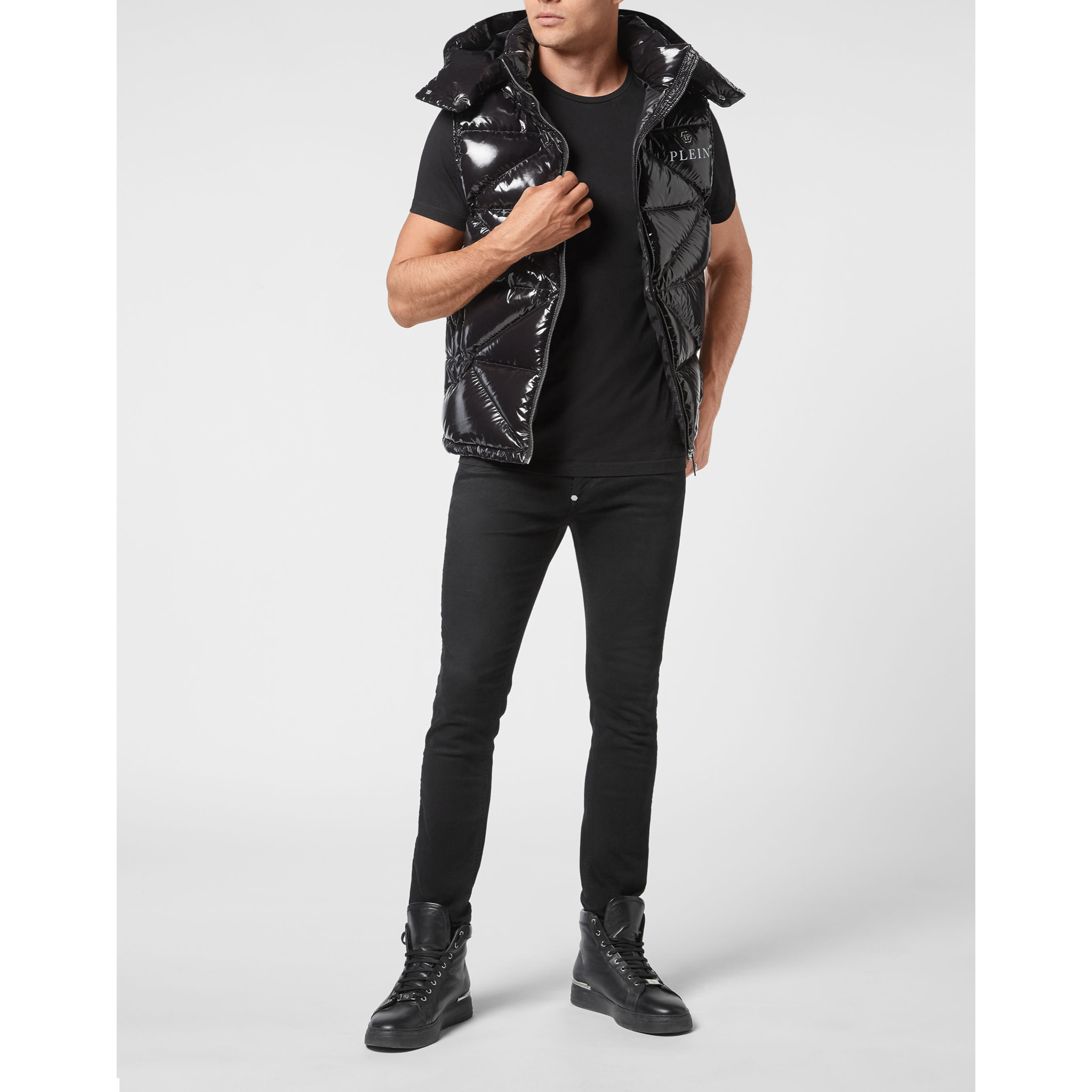 PHILIPP PLEIN Chaqueta de plumón HEXAGON