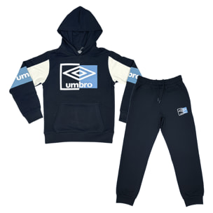 Tuta Ragazzo UMBRO 8 / 16 Anni Cotone Felpato Invernale