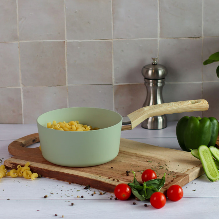 Batterie de cuisine 7 pièces en céramique céladon - tous feux CELADON