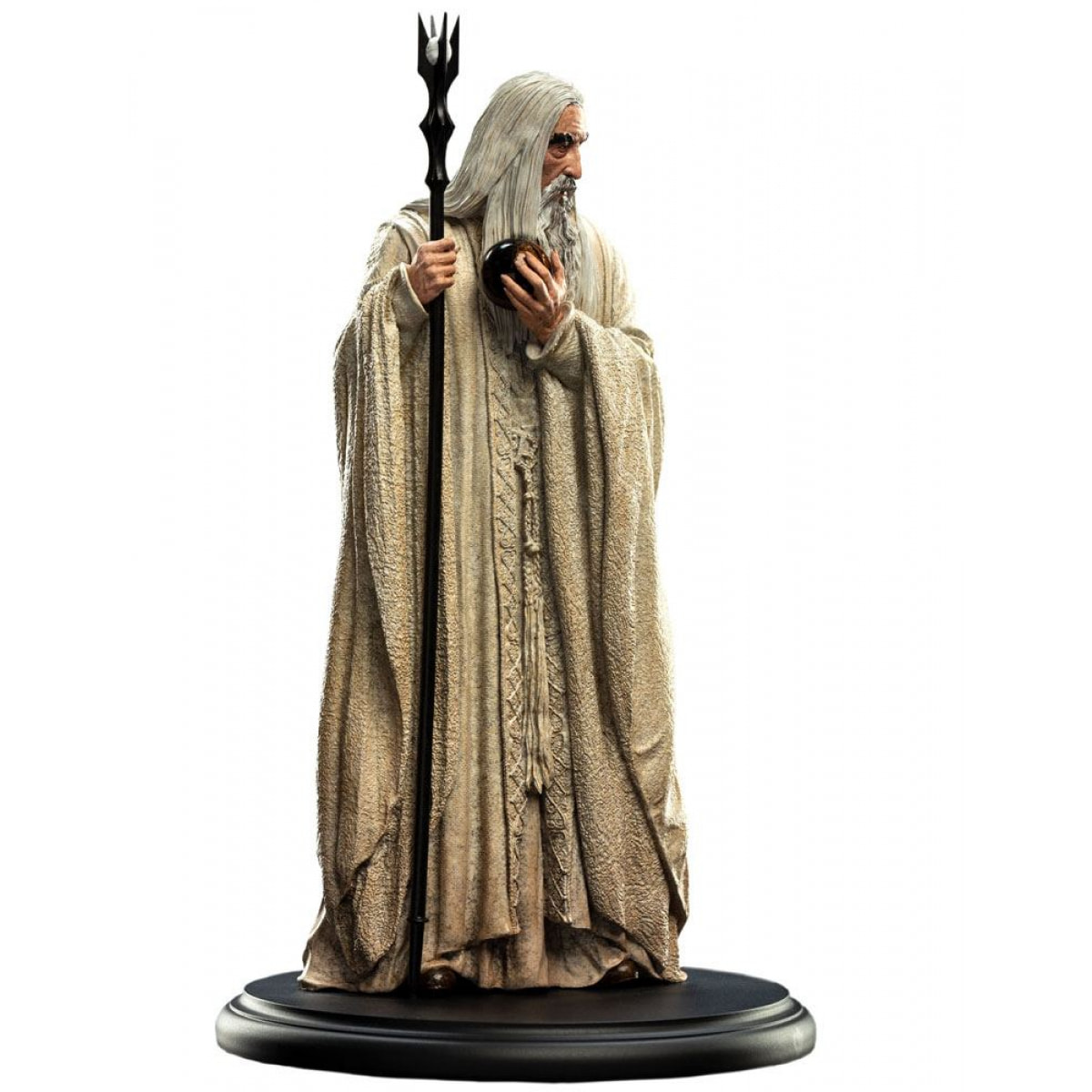 Il Signore Degli Anelli Statua Saruman The White 19 Cm Weta Collectibles