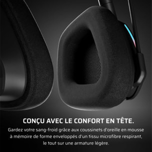 Casque gamer CORSAIR VOID WIRELESS v2 Carbon PS5