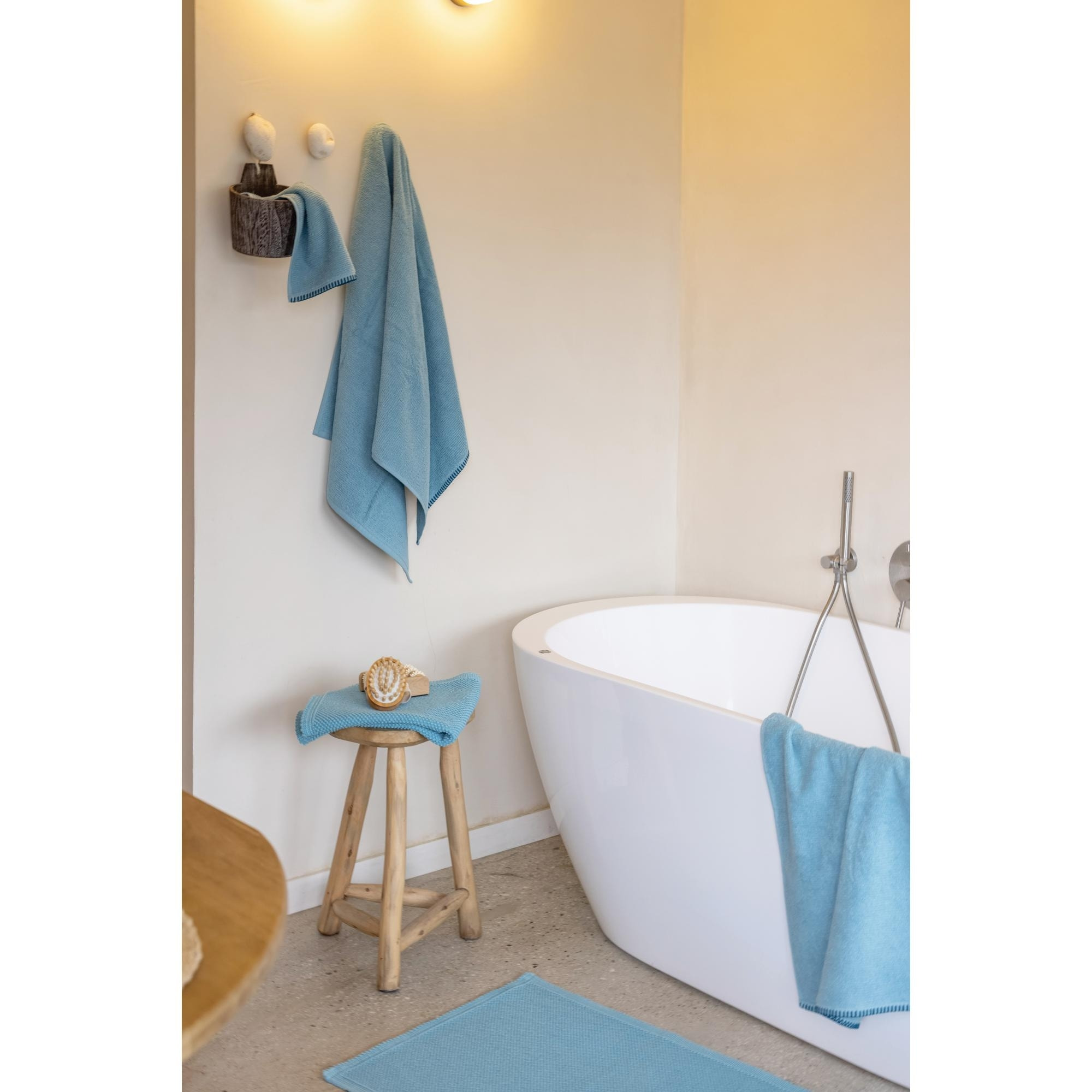 Tapis de bain uni Etia