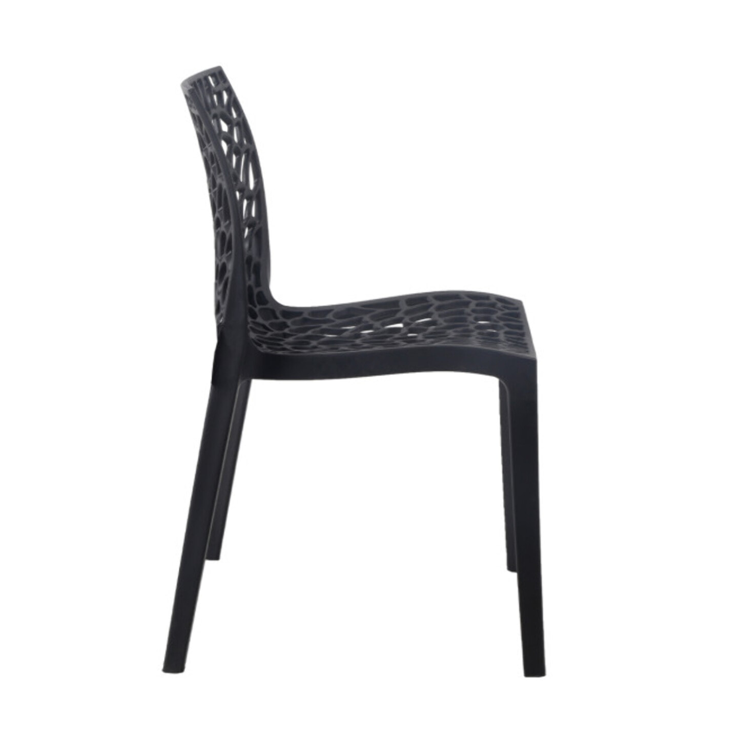Chaise de repas ajourée et empilable - GRUYERE 2
