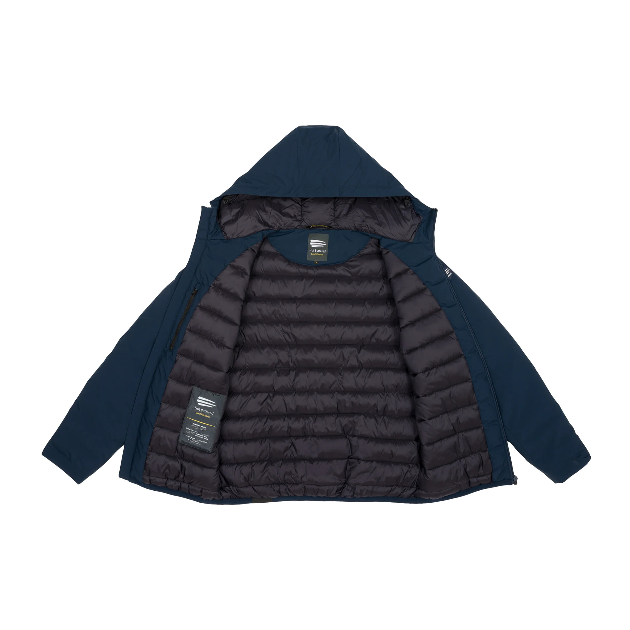 Giacca HAVELOK imbottita impermeabile blu