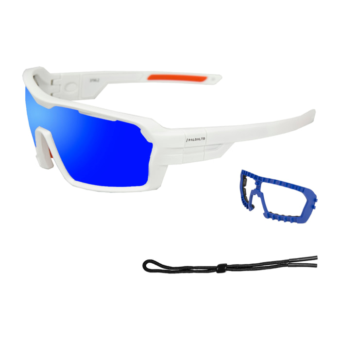 Gafas de sol PALO ALTO SAN DIEGO - Metal dorado / Revo azul