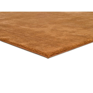 LOFT Alfombra lisa lavable en color cobre, varias medidas disponibles