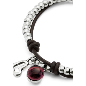 Pulsera SER FASCINANTE MORADO M