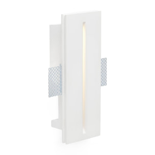 PLAS Empotrable blanco linear