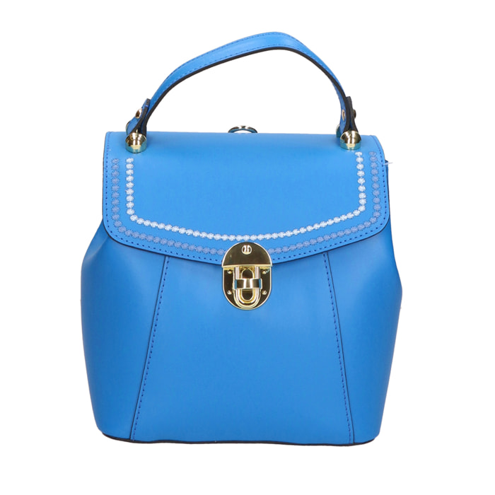 Borsa a mano da Donna Giuditta in Vera Pelle Made in Italy 22x20x12 cm