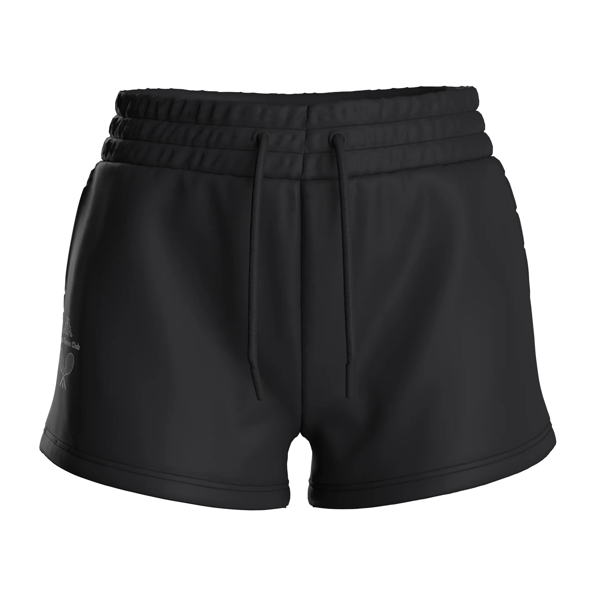 Pantaloni Corti Kappa Donna Logo Ilunas Nero
