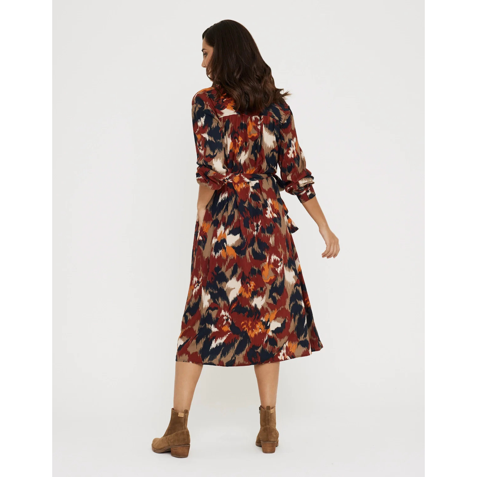 Vestido Largo Estampado - Arara