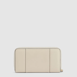 Piquadro Portafogli donna grande zip-around