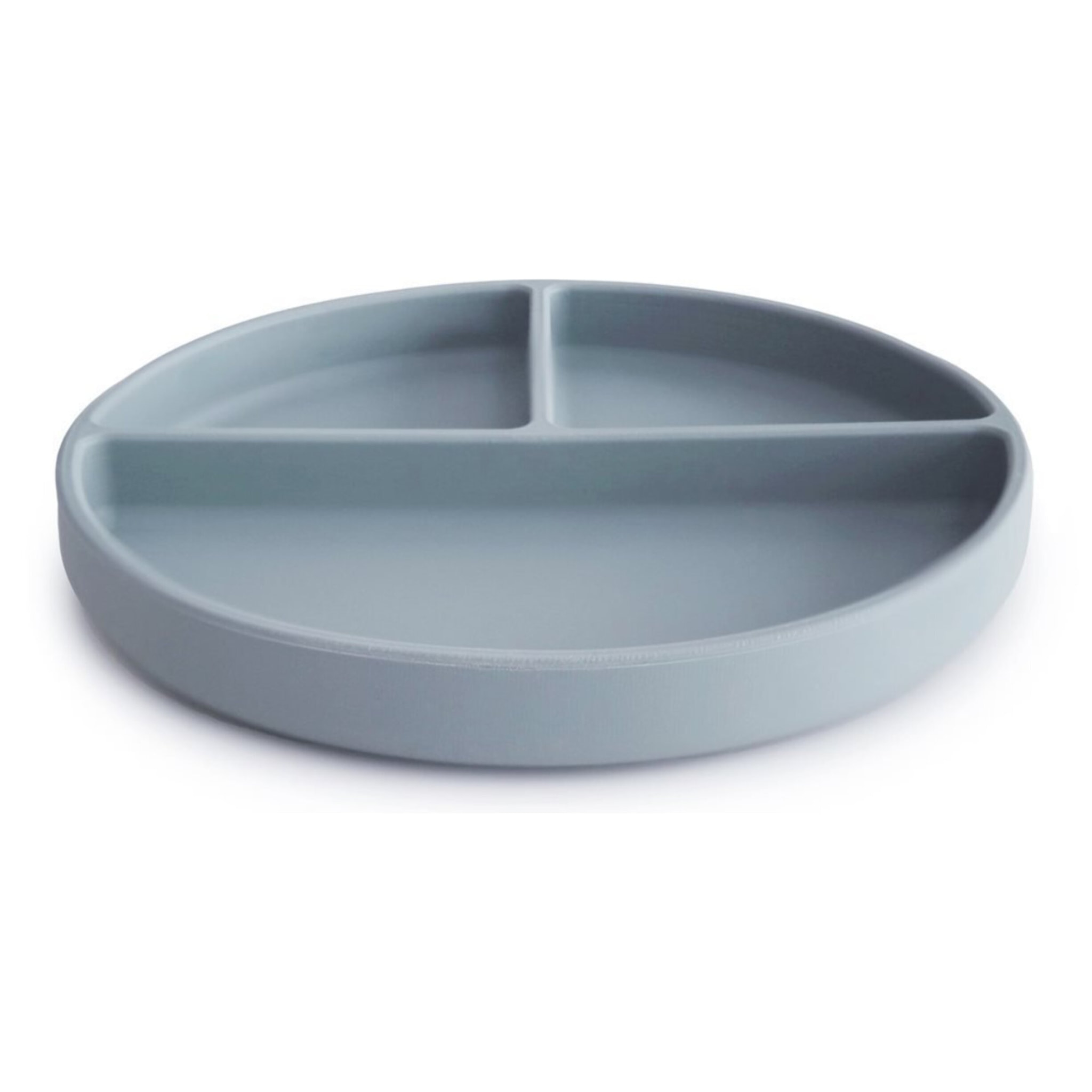 Mushie Plato Ventosa-Compartimentos Solid