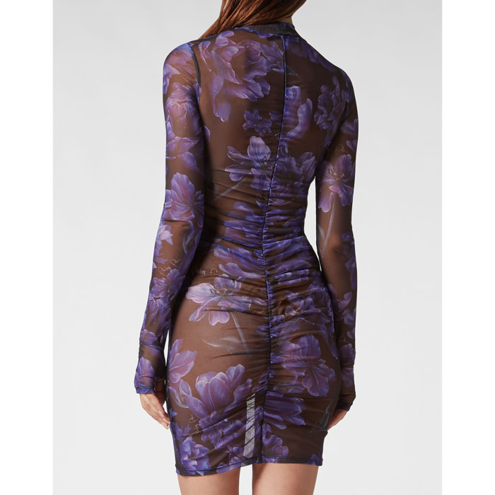 PHILIPP PLEIN Evening Dress FLOWERS