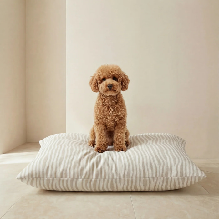 Lit pour animaux déhoussable et antitaches Bobby Beige