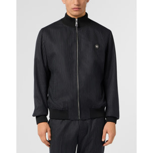PHILIPP PLEIN Classic Tracksuit Jacket Stripes Stripes
