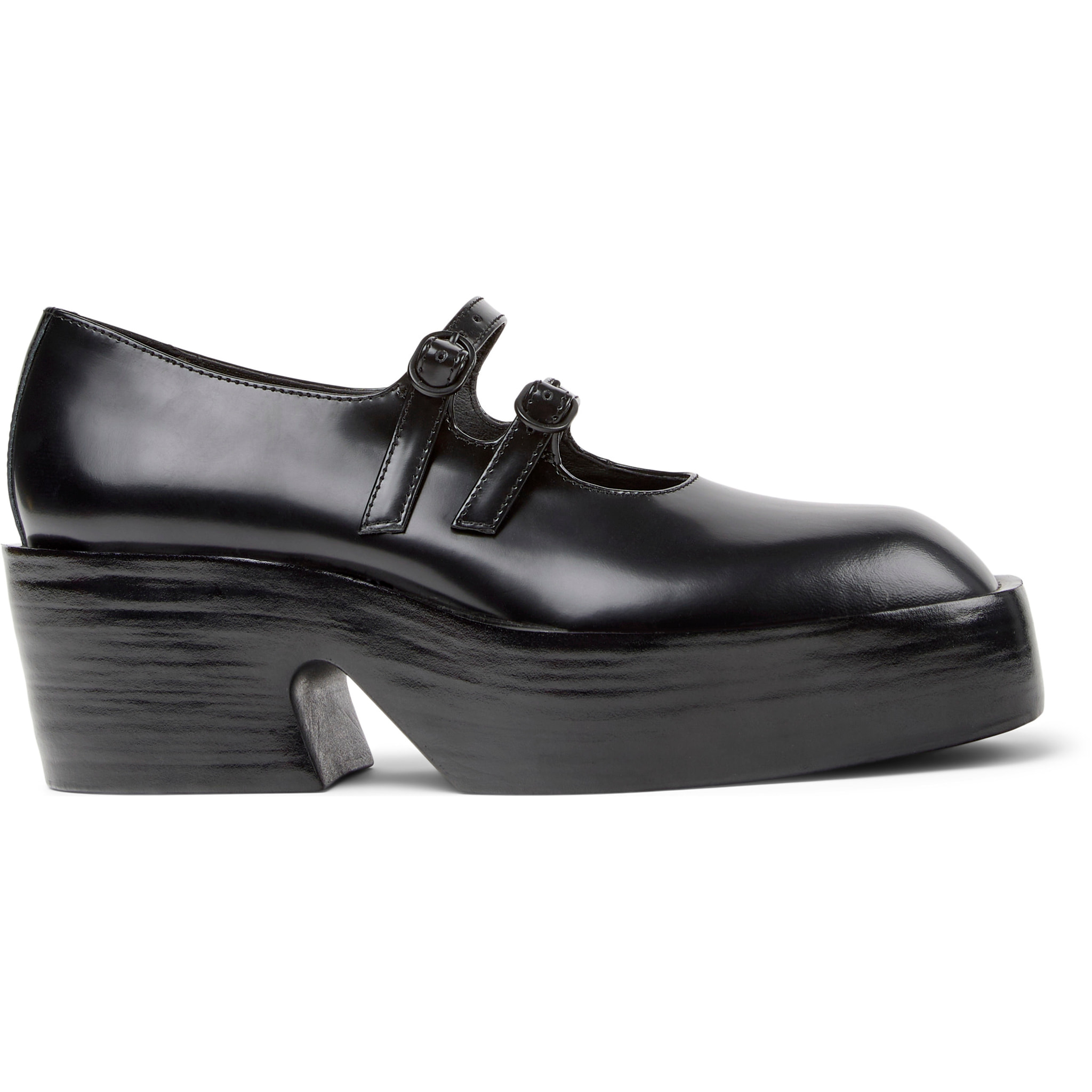 Bailarinas - CAMPER Billie - Negro - Cuero liso