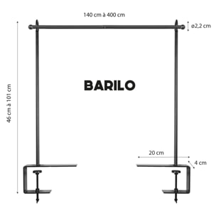 Support de table guirlande BARILO 4M