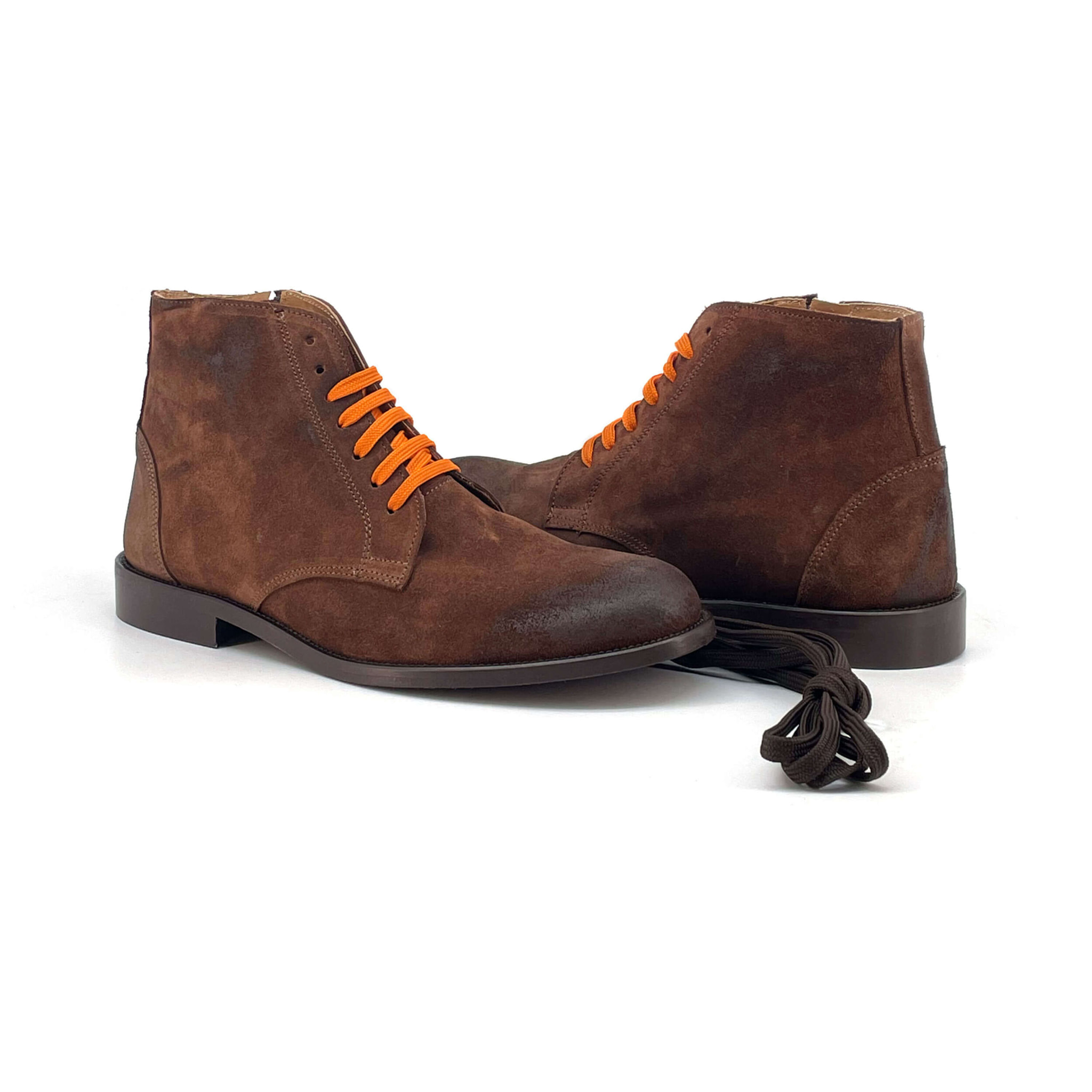 Botas para Hombre - Duca di Morrone Saverio Suede Brown