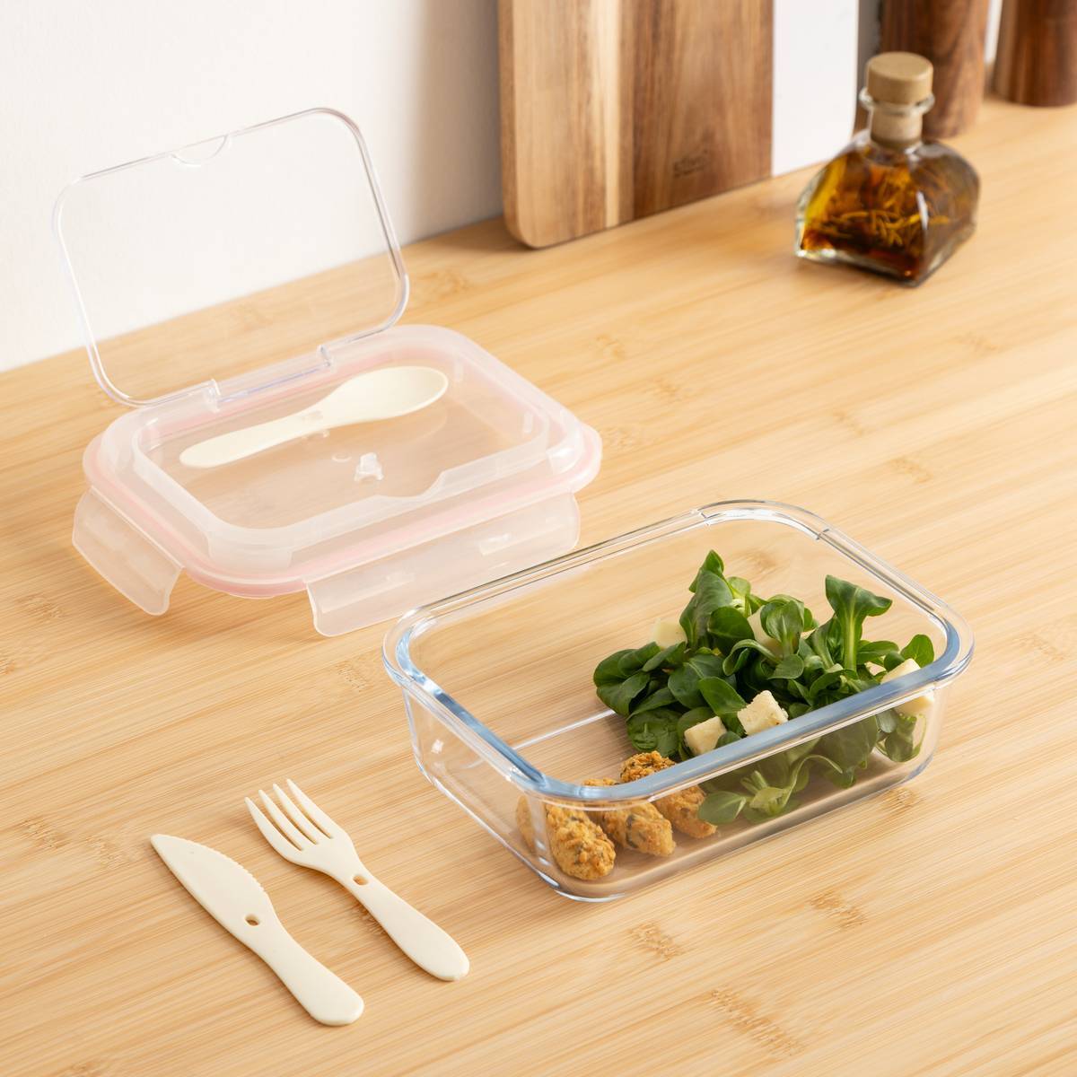 Lunch box Clipeat 1L en verre