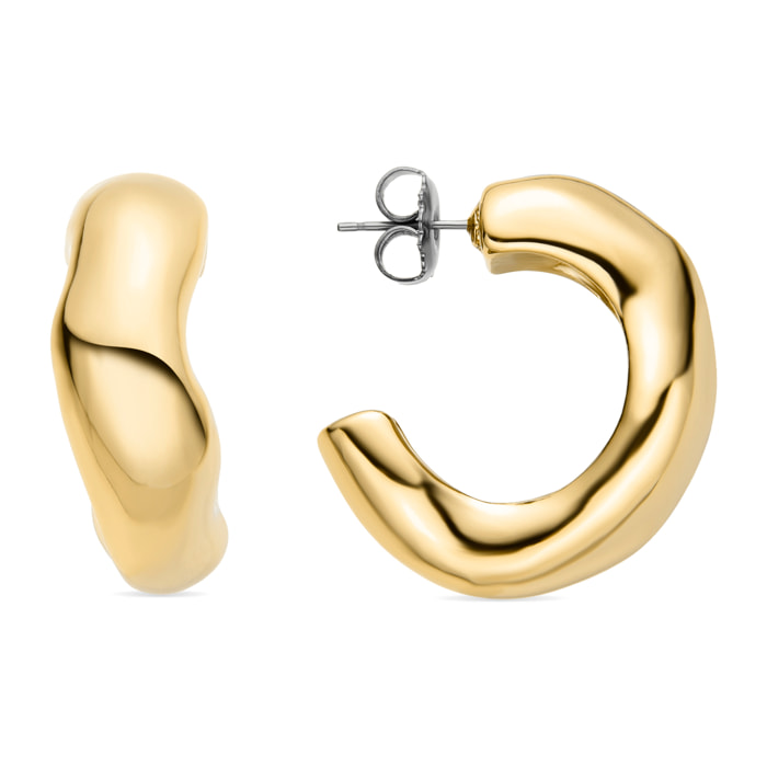 Pendientes Lux by Lux acabados en oro amarillo de 18kts