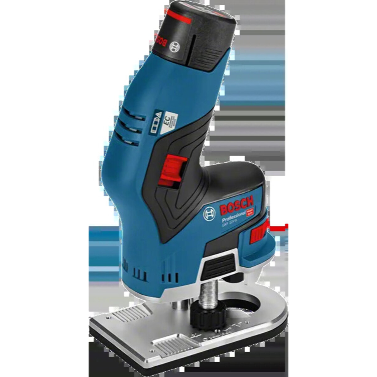 Affleureuse sans fil BOSCH GKF 12V-8 - 2 batteries, chargeur - 06016B0000