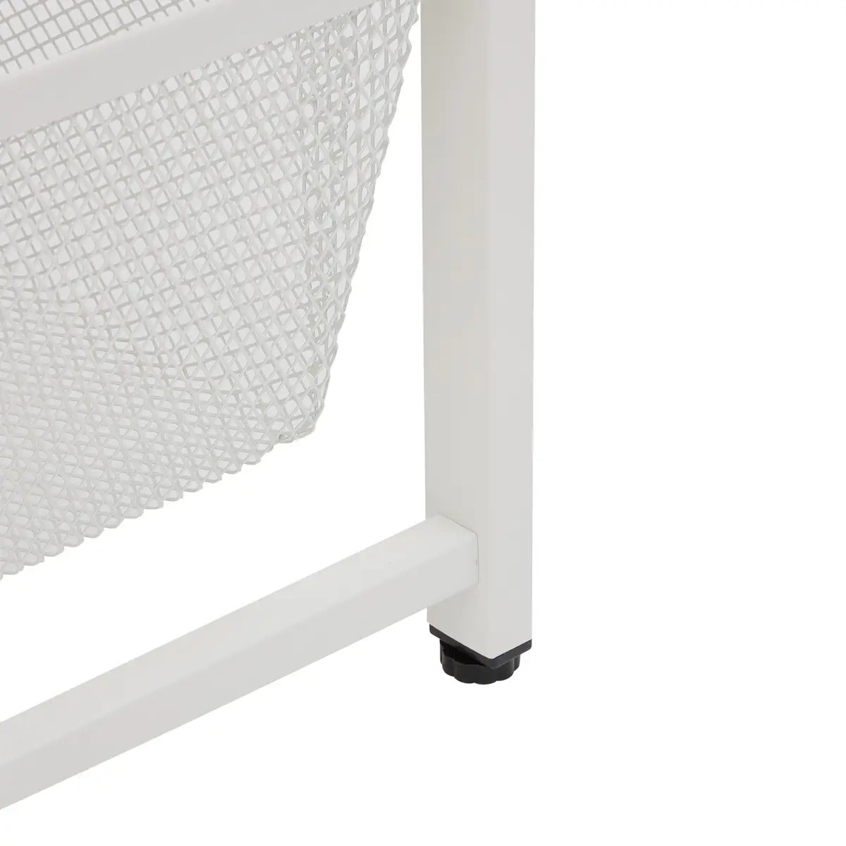 Colonne de rangement Meshy rectangulaire H.72,5cm 3 tiroirs blanc