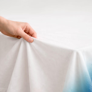 Nappe anti-taches POSITANO MARINE - en 100 % coton