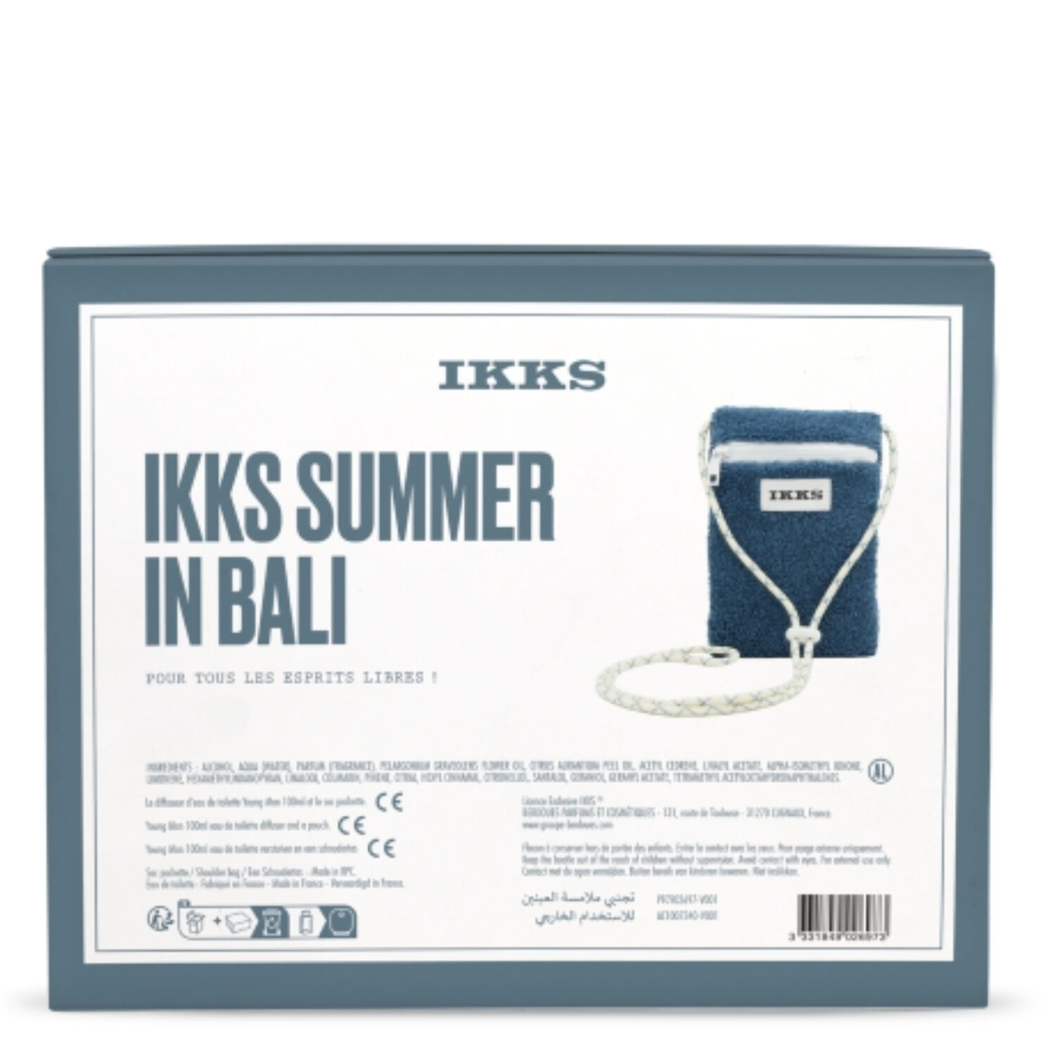 Young Man Bali - Coffret Eau de Toilette 100 ml + Pochette en éponge